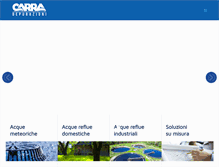 Tablet Screenshot of carradepurazioni.it